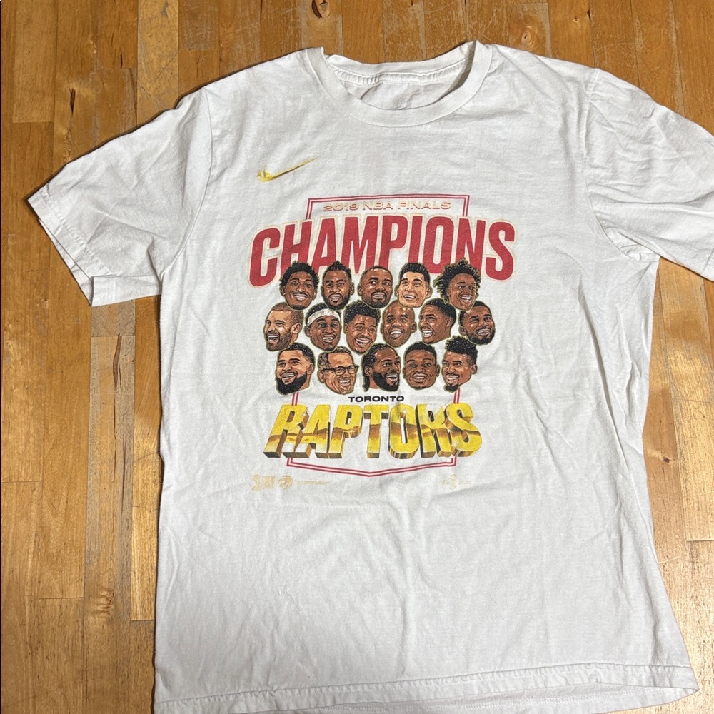 Nike 2019 Toronto Raptors Championship tshirt